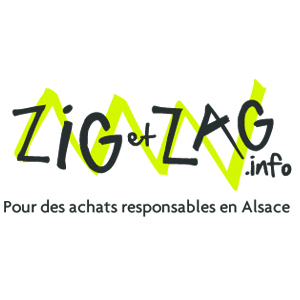 Logo Zig et Zag, annuaire des achats et produits responsables en Alsace