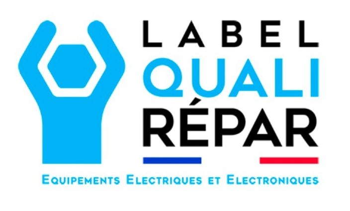 Logo du Label Quali Répar : Réparation d'Équipements électriques et électroniques